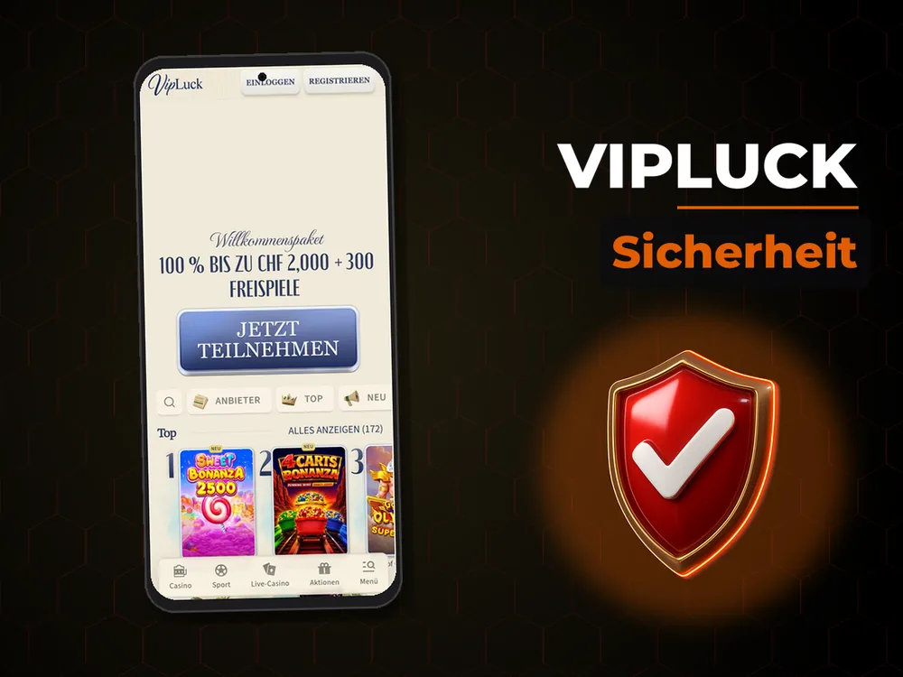 Vipluck - Sicherheit