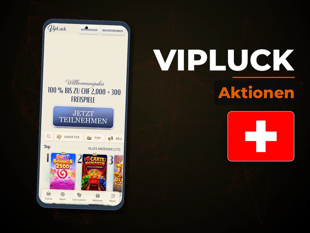 Vipluck - Aktionen