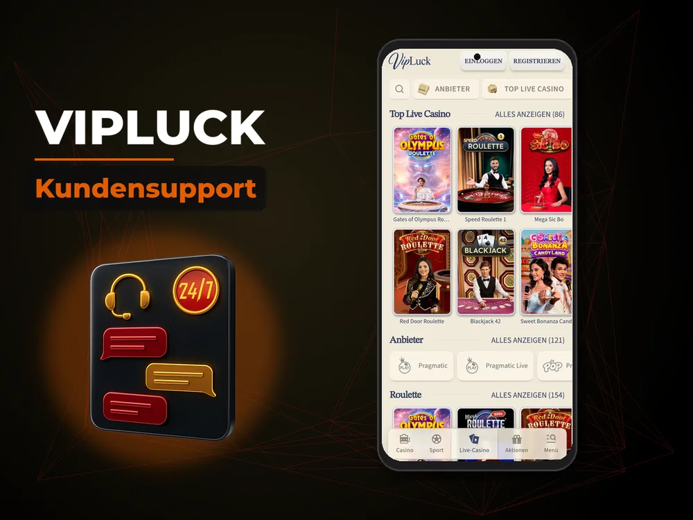 Vipluck - Kundensupport